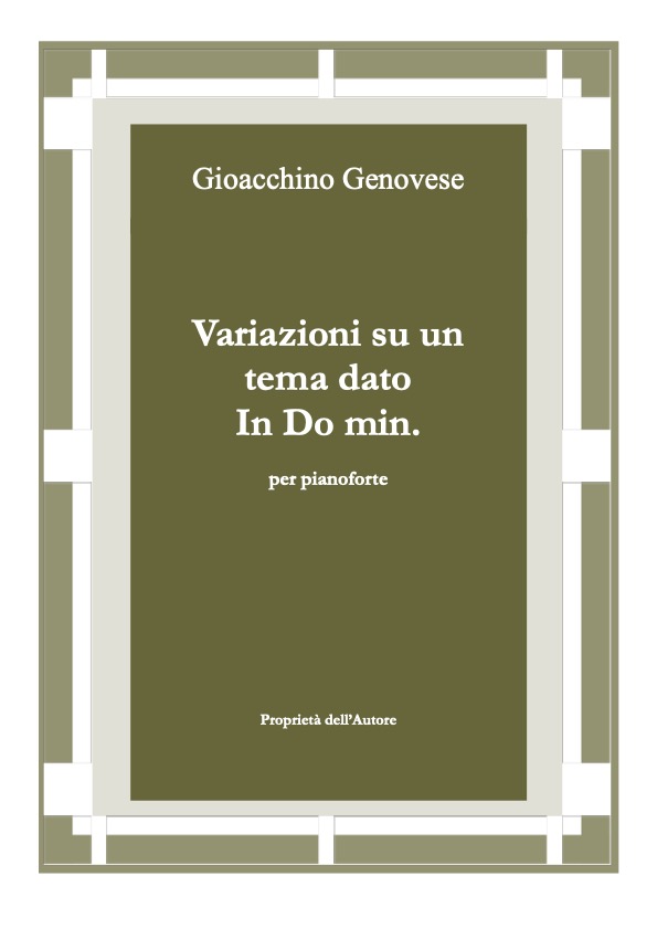 Variazioni su un tema dato