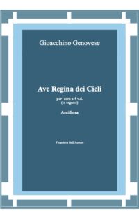 Ave regina dei cieli