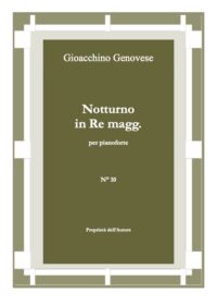 Notturno n10 in re magg