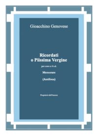 ricordati o piissima